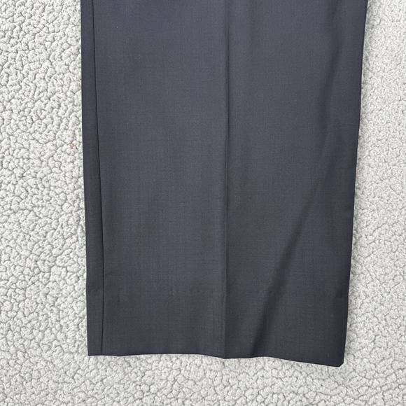 Caravelli Super 140s Kelly OP Dress Pants Men 40x28 Navy Blue Merino Wool Lined - Picture 12 of 16